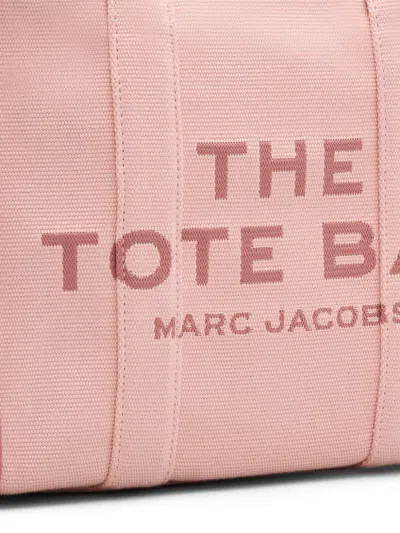 Marc Jacobs Pink Canvas The Tote Shopping Bag