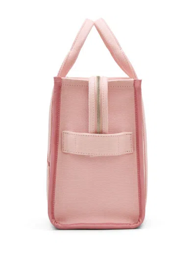 Marc Jacobs Pink Canvas The Tote Shopping Bag