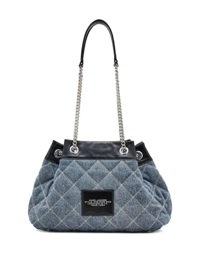Marc Jacobs The Quilted Denim Large Chain Sack Bag