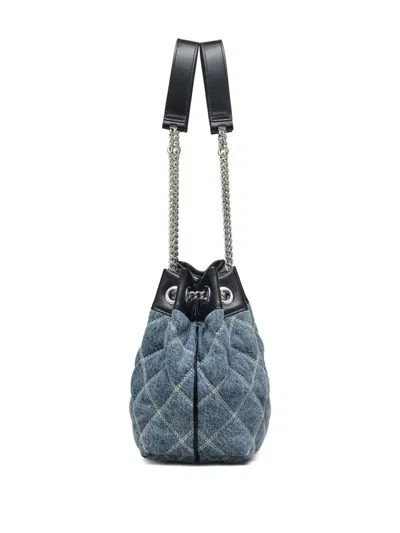 Marc Jacobs The Quilted Denim Large Chain Sack Bag