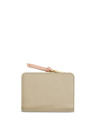 Marc Jacobs The Mini Compact Wallet 35463 In Neutral