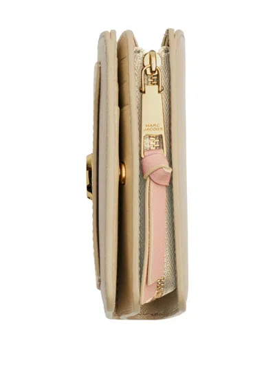 Marc Jacobs The Mini Compact Wallet 35463 In Neutral