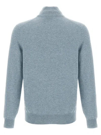 Brunello Cucinelli Cashmere Sweater In Blue
