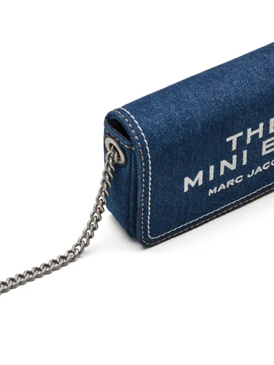 Marc Jacobs The Denim Chain Dark Wash Mini Cross-body Bag