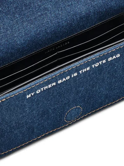 Marc Jacobs The Denim Chain Dark Wash Mini Cross-body Bag