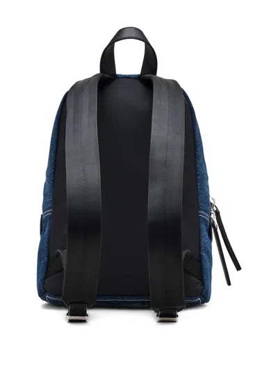Marc Jacobs The Biker Colorblock Denim Backpack