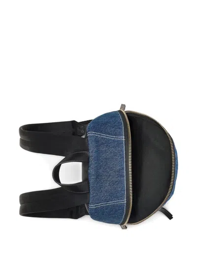 Marc Jacobs The Biker Colorblock Denim Backpack