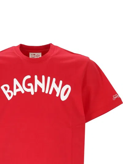 Mc2 Saint Barth T-shirts And Polos In Red