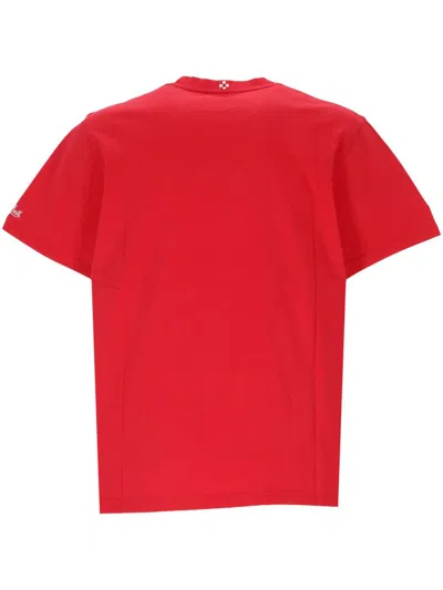 Mc2 Saint Barth T-shirts And Polos In Red