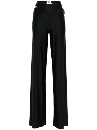 Marine Serre Cross-strap Detail Trousers