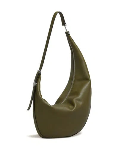 Marni Curved Strap Metal Textured Small Bag