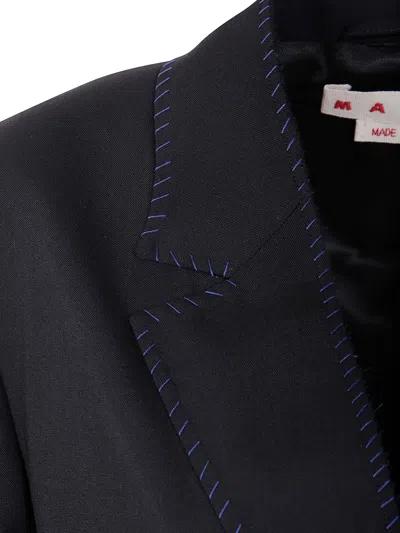 Marni Gima Blazer In Blue