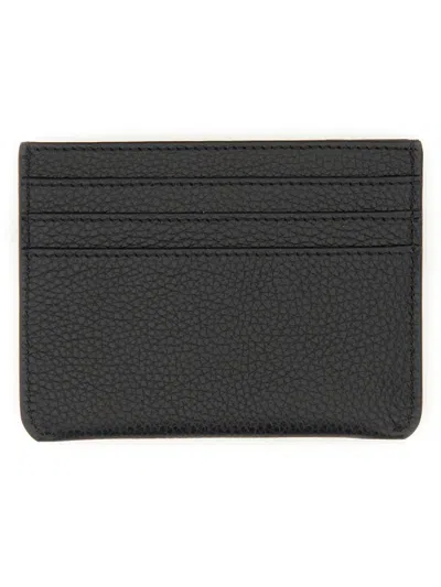 Marni Textured Wallet With Subtle Branding In Black