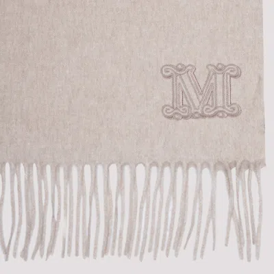 Max Mara Cashmere Dalia Scarf Women In White