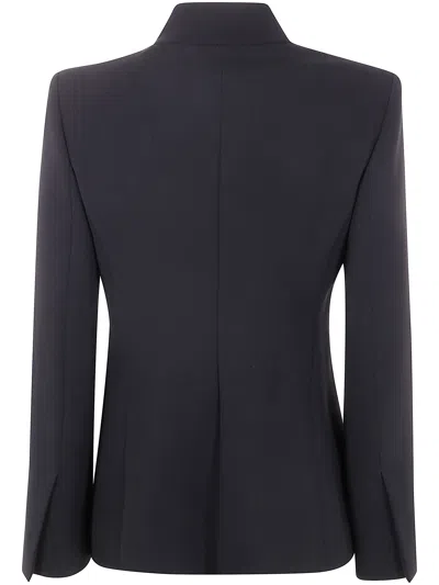 Max Mara Tailored Suit With Long Sleeves And Notched Lapel In Multi
