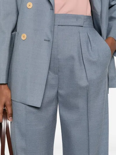 Max Mara Perfect High Waist Wide Leg Trousers