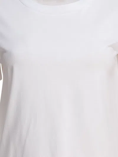 S Max Mara Max Mara S White Cotton T-shirt In White