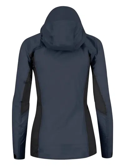 Karpos Lavaredo Rain Evo W Hooded Panelled Jacket In Black