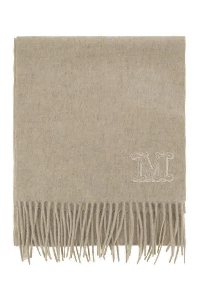 Max Mara Wsdalia Cashmere Scarf In Brown