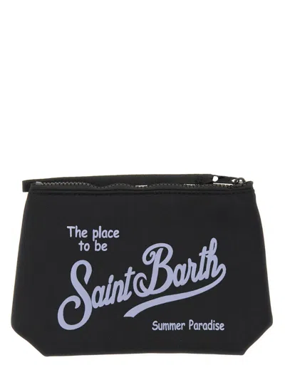 Mc2 Saint Barth Black Neoprene Clutches
