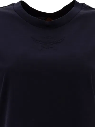 Mcm Blue Cotton T-shirt
