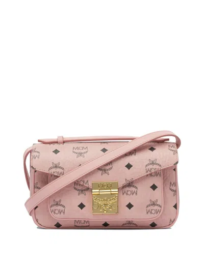 Mcm Shoulder Bags With Adjustable Strap And Gold-tone Hardware