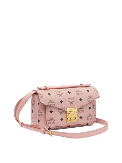 Mcm Shoulder Bags With Adjustable Strap And Gold-tone Hardware