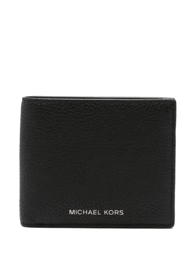 Michael Kors "hudson" Billfold Wallet In Black