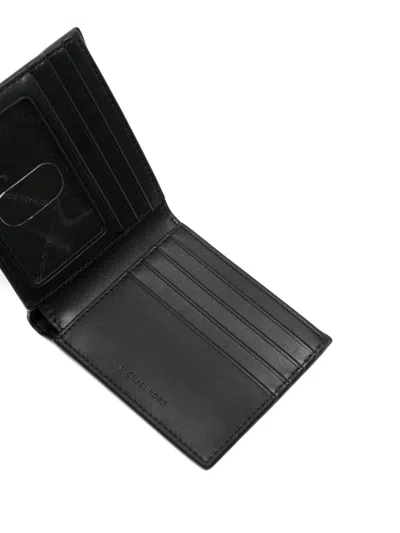 Michael Kors "hudson" Billfold Wallet In Black