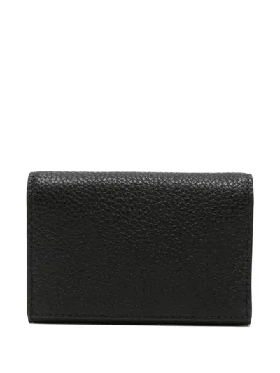 Michael Kors "hudson" Business Card Wallet In Black