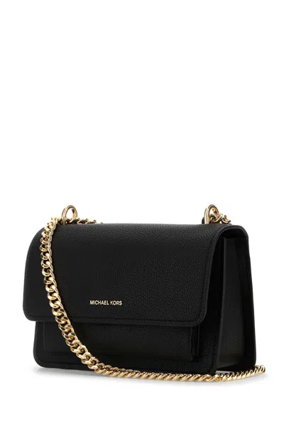 Michael Michael Kors Black Leather Claire Crossbody Bag