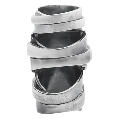 Mm6 Maison Margiela Minimal Logo 4 Mm Ring