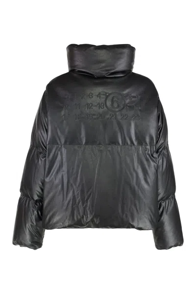 Mm6 Maison Margiela Short Nylon Down Jacket