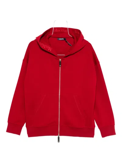 's Max Mara Siena Embroidered Zip-up Hoodie