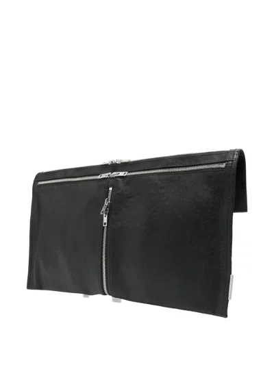 Alexander Wang Double-zip Leather Clutch