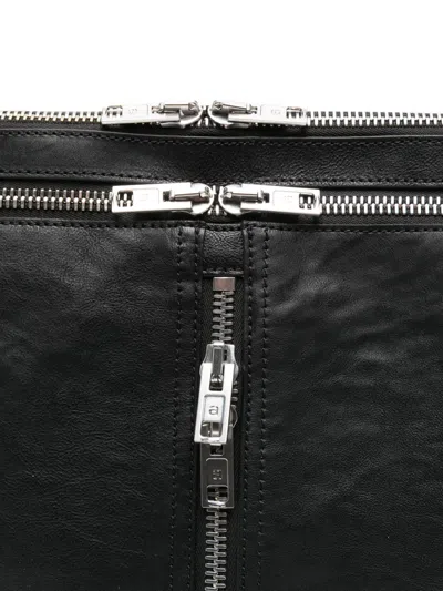 Alexander Wang Double-zip Leather Clutch