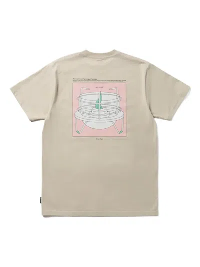 Snow Peak Warm Oneself Graphic-print T-shirt