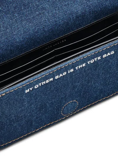 Marc Jacobs The Denim Chain Dark Wash Mini Cross-body Bag