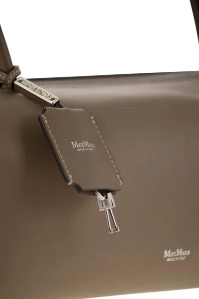 Max Mara Holdallstring - Natural Leather Satchel