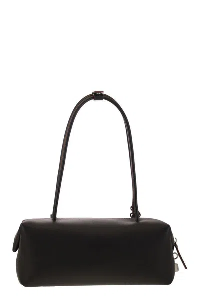Max Mara Holdallstring - Natural Leather Satchel