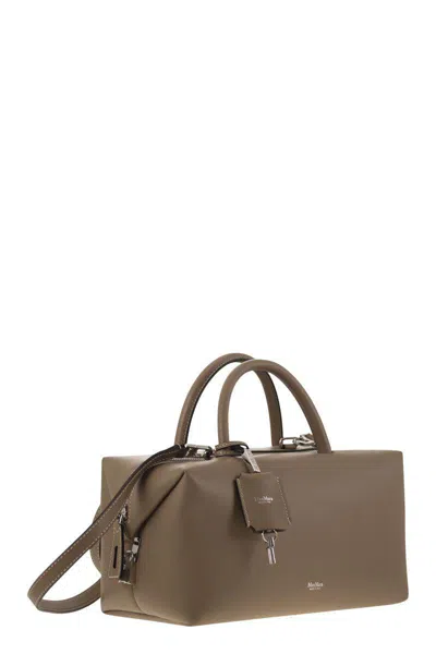 Max Mara Holdallm - Medium Satchel In Natural Leather