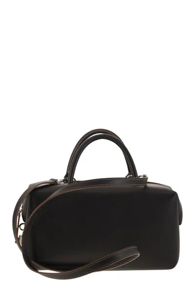 Max Mara Holdallm - Medium Satchel In Natural Leather
