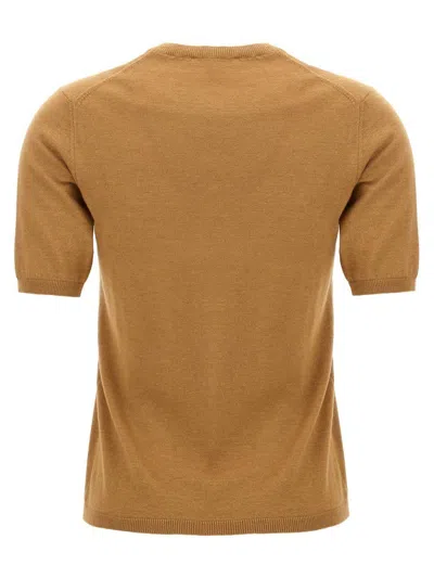 Max Mara Warren Sweaters And Cardigans Beige