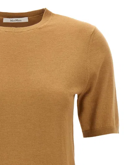 Max Mara Warren Sweaters And Cardigans Beige
