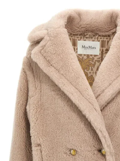 Max Mara Cuba Casual Jackets And Parka Beige In Brown