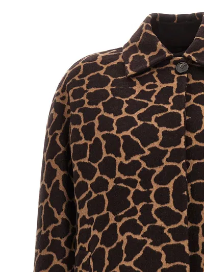 Max Mara Ortica Coats And Trench Coats Brown In Brown