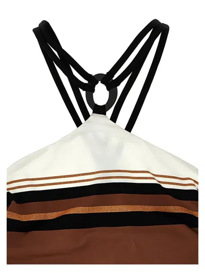 Max Mara Jacquard One-piece Swimsuit