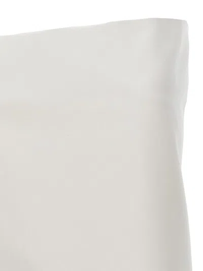 Sportmax White Adda Bustier Top In White