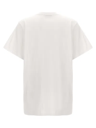 Max Mara Crew Neck Cotton T-shirt By Mango In White