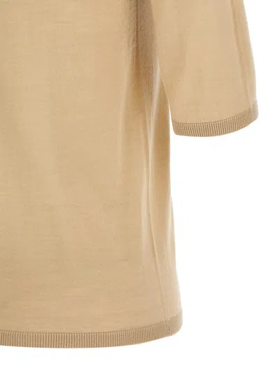 Max Mara Cecina Sweaters And Cardigans Beige